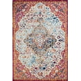 thumbnail image 2 of Harper HY50Q Amelia Blush Abstract Vintage White Area Rug, 8'0"X10'0", 2 of 5