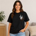 thumbnail image 2 of Halloween Graphic T-Shirt, Retro Spooky Vibes Unisex Classic Fit Tee, 2 of 9
