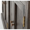 thumbnail image 2 of Pemberly Row Modern Mahogany Wood Classic Buffet in Black Wash, 2 of 13
