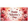 thumbnail image 5 of LUUFILx Valentine's Day Heart Banner Backdrop for Party Decorations Photography Props Happy Valentine's Day Celebration Background Decors Event Supplies, 5 of 8