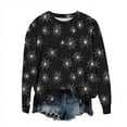 thumbnail image 6 of VKOYWKM Crew Neck Sweatshirts Women Halloween Spiderweb Sweatshirt Oversized Sweatshirt Long Sleeve Pullover Tops Spooky Graphic Sweatshirts, 6 of 6