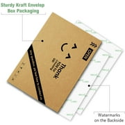 Koala Printable Vinyl Sticker Paper 8.5x11 Inches Waterproof Matte White Full Sheet Label for Inkjet Printer 20 Sheets, Repositionable Sticker Sheets