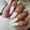 Style20, variant on Medium Almond Press  Nails Glossy Nude  Nails Glitter False Nails with Solid Color Full Cover Glue  Nails Nature Stick  Nails for Women Girls  Nails Set 24 count