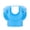 Blue, variant on BIMZUC Racing Pigeon Plastic Frame Holder, Medicine Feeder & Fixator for Young Birds (White, 9.84 in / 25 cm)