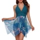 thumbnail image 1 of Gibobby Traje de baño sexy de una pieza Traje de baño Tankini sexy Traje de baño dividido Tankini para mujer(BU1,XL), 1 of 4
