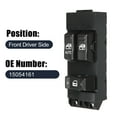 thumbnail image 2 of Unique Bargains Master Power Window Control Switch 15054161 for Chevrolet Silverado 1500 2500 3500 2-Door 2000-2002, 2 of 7