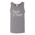 thumbnail image 2 of Slayer Awareness Mens Graphic Tank Top, Heather Grey, Small, 2 of 3
