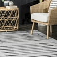 thumbnail image 7 of nuLOOM Katia Southwestern Machine Washable Indoor/Outdoor Area Rug, 8' x 10', Katia Light Grey, 7 of 7