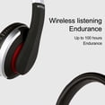 thumbnail image 4 of Back to School Gifts under $5 Bluetooth Headphones Over-Ear,Foldable Wireless And Wired Stereo Headset Micro, FM For Cell Phone,PC,Soft Earmuffs &Light Weight For Prolonged Wearing on Clearance, 4 of 8