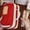 Red, variant on Large Capacity Retro Pencil Case, 8.07" Multi-Layer Stationery Organizer for Students, Durable Fabric Pen Pouch for 50+ Pens, Aesthetic School & Office Supplies Storage, 0.33 lbs