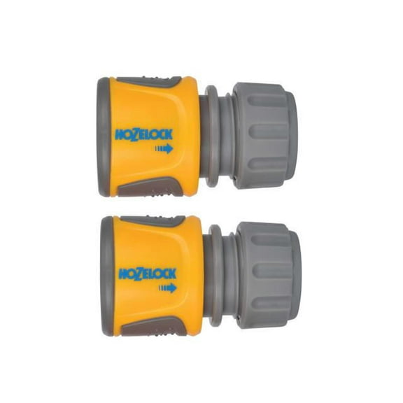 Hozelock - 2070 Soft Touch Hose End Connector (Pack 2)