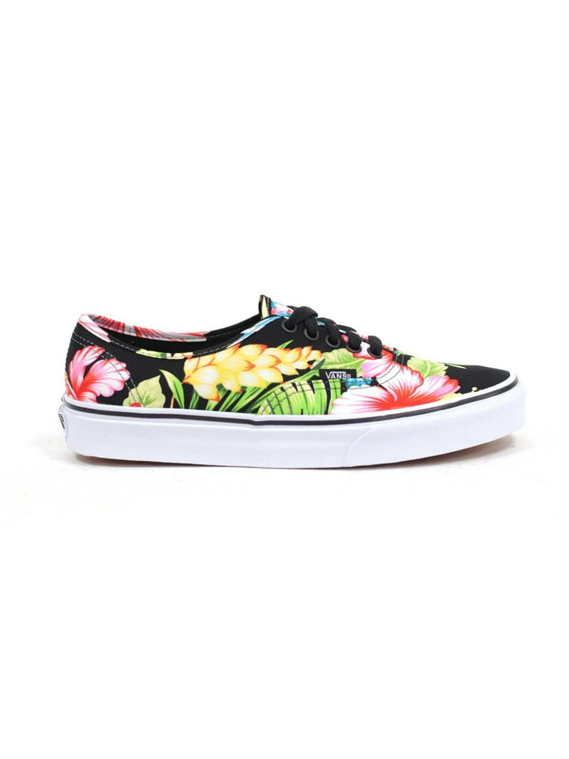 【Vans】★スニーカー★ Authentic Floral Shoe Vans Authentic Classic, Floral/Black, Men's Ankle-High