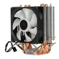 thumbnail image 2 of CPU Cooler, Low Noise Excellent Heat Dissipation Six Tubes RGB 3pin CPU Fan, Direct Contact Technology Precise Airflow Computer CPU  Cooling Fan, Plug And Play, 2 of 8