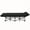 black-roundpipe, variant on 75 Inch Extra Wide Folding Camping Cot - 500lb Capacity & Thickened Two-Tone Mattress. Oxford Fabric with Side Pocket for Travel & Outdoor Use.