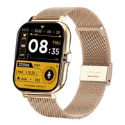 Yirtree Y13 Smart Watch Multifunctional Step Counting Full Touch Screen Casual BT Calling Sports Fitness Smart Wristwatch for iOS