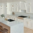 thumbnail image 4 of Belwith Keeler B077465-CH 12 in. Brownstone Center to Center Pull - Chrome, 4 of 7