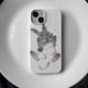 thumbnail image 2 of Funda de conejo con pintura de tinta y lavado para iPhone 16, 15, 14, 13 Pro Max, 12 Mini, 11 Pro Plus, funda ultrafina a prueba de golpes, 2 of 4