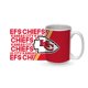 thumbnail image 1 of Rico Industries Nfl Football Kansas City Chiefs Taza De Café De Cerámica Blanca De 15 Onzas, 1 of 5