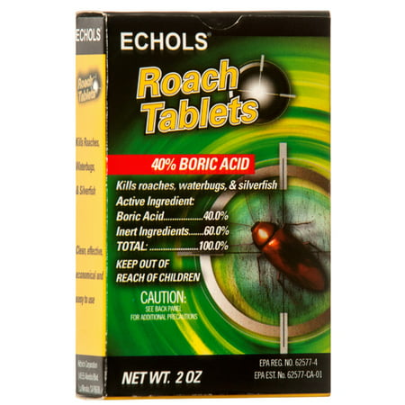 New 347056  Roach Tablets 2Z Echols (12-Pack) Trap And Pesticide Cheap Wholesale Discount Bulk Cleaning Trap And Pesticide