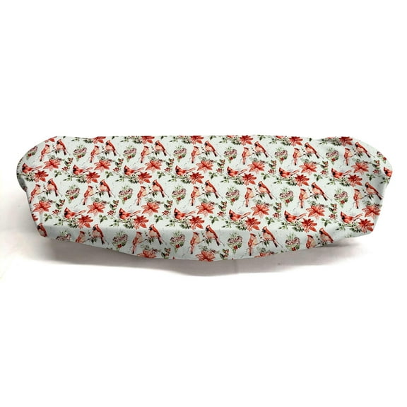 Winter Cardinals Electric Griddle Cover by Penny's Needful Things