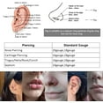 thumbnail image 5 of 5Pcs Grade 23 Titanium 16g 18g 20g Nose Ring Hoop Set Hinge Clicker Septum Rings Tragus Piercing Cartilage Hoop Earrings for Women Men 6-12mm, 5 of 7
