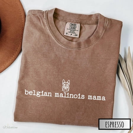 Belgian Malinois Mama Lovers For Her Maligator Puppy Dog Mom T-Shirt