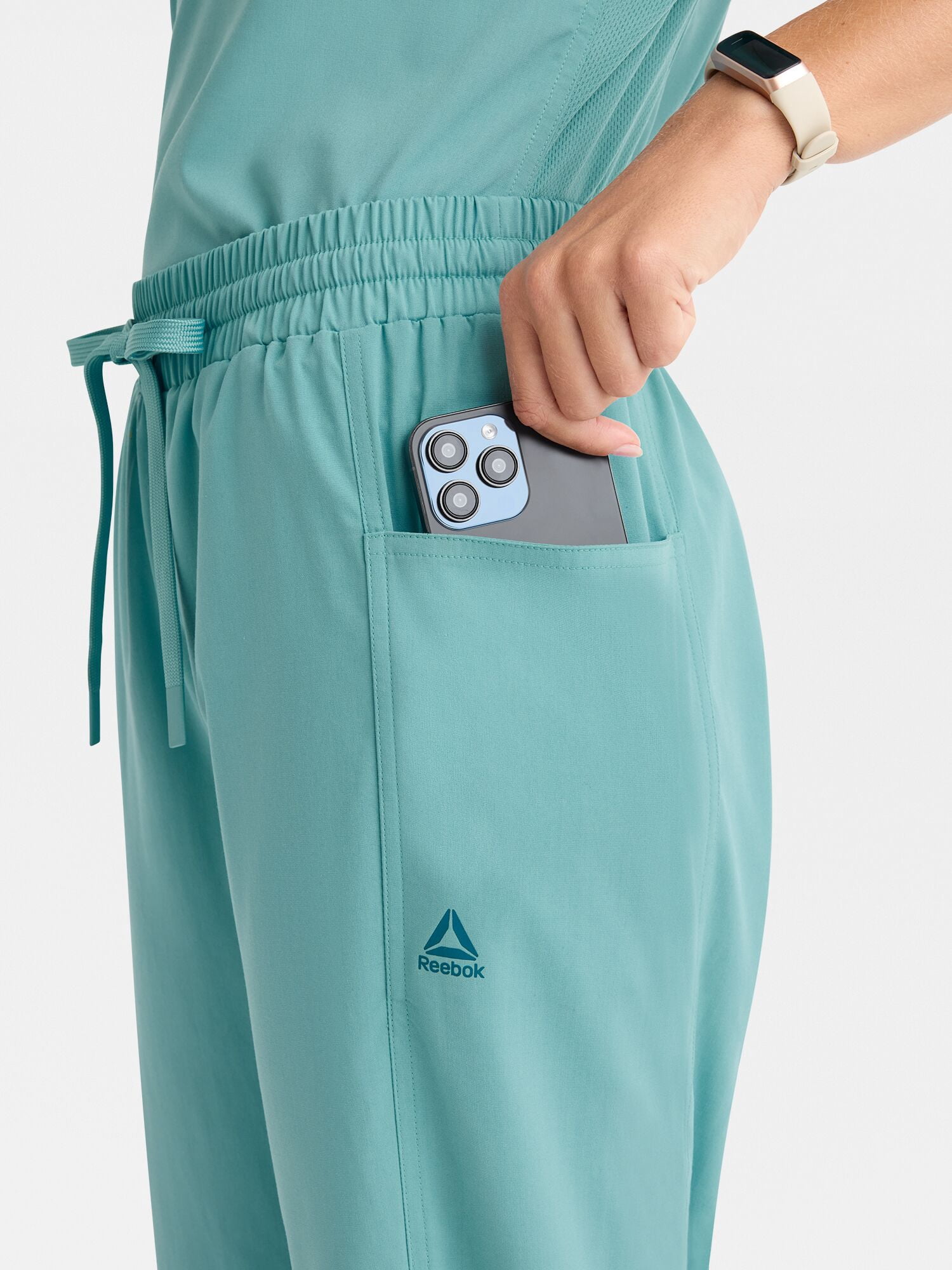 Reebok Women's Tech Comfort 4 Pocket Straight Leg Scrub Pants, 1 Pack, Sizes S - 3XL