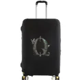 thumbnail image 1 of Housses de Valise Housse de Protection Valise de Voyage Anti-Rayures Housse Anti-Poussière Réutilisable Housse Anti-Poussière Lavable Motif Imprimé Graphique 8lettre Graphique Q S, 1 of 6