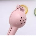 thumbnail image 5 of Metal Manual Citrus Lemon Lime Squeezer Juicer, Fruit Juicer, Kitchen Tool (Pink), 5 of 5