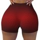 thumbnail image 2 of Fotbe Red Geometric Shorts Sin Costuras – Shorts Deportivos de Cintura Alta para Mujer, Elásticos para Gimnasio, Yoga, Running o Ciclismo-Medium, 2 of 8