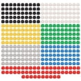 thumbnail image 2 of Push Button Switch Taps, 350pcs Táctil Push Botón Interruptor de Botón Capa Redonda 7 Colores Reemplazo para La Placa de, 2 of 7