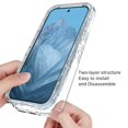 thumbnail image 5 of ShellTech for Google Pixel 9 / 9 Pro Case Non Yellowing Heavy Duty Soft TPU Dual Layer Bumper Rugged Protective Shockproof Slim Case Cover,Blue, 5 of 5
