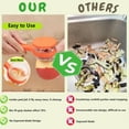 thumbnail image 3 of Fruit and Vegetable Peeler with Storage Box,Peeler with Container, Vegetable Peeler with Catcher, Easy to Clean Double-Sided Stainless Steel Multi-Function Peelers for Home Kitchen, Veggie, 3 of 6