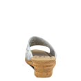 thumbnail image 4 of Spring Step Estella Women's Fashion Wedge Slide Sandals – Casual Leather Heel with Geometric Laser-Cut Detailing, 4 of 7
