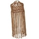 thumbnail image 1 of Pantalla de lámpara colgante de macramé estilo bohemio, cubierta de lámpara colgante tejida a mano para decoración de dormitorio y candelabro., 1 of 8