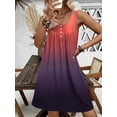 thumbnail image 2 of Ekouaer Nightgown for Women Tank Night Gown Sleeveless Sleep Shirt Button Night Shirt with Pockets Soft Sleep Dress, 2 of 5