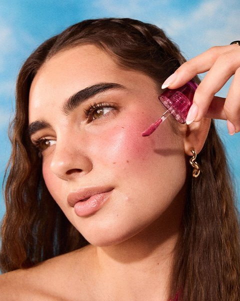 Revolution Superdewy Liquid Blush Burst, Dewy Finish, Very Cherry Berry, 0.34 fl oz