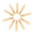 thumbnail image 1 of Lengüetas clásicas para saxofón tenor Bb - Paquete de 10 piezas con cubiertas protectoras - Dureza 2.5 ideal para principiantes - Excelente calidad de sonido, 1 of 6