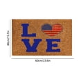 thumbnail image 3 of Amzcrzy Polyester Floor Mats Independence Day Non Slipss Doormat Patriotic Patterns Entrance Rug Durables Easys Clean Indoor Outdoor Entryway Floor Mat Foot Cushions Shoe Inserts Insoles Men, 3 of 6