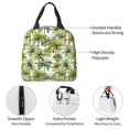 thumbnail image 7 of Ratiio Green Hawaii Palms Print Lunch Bag Lunch Box Insulated Lunch Bag Adult Lunch Box for Men and Women, 7 of 7