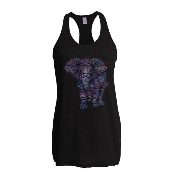 Women's Racerback Tank Top - Elephant