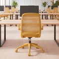 thumbnail image 3 of Silla de oficina colorida ergonómica 300lb (aproximadamente 149.7kg) Silla de computadora de soporte lumbar ajustable, 3 of 5