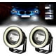 thumbnail image 1 of bombillas LED antiniebla de 2,5 pulgadas, 12 V, 30 W, 6000 K, luces de circulación diurna con ojo de ángel blanco, faros antiniebla/faros de repuesto para coche, 1 of 5