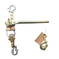 thumbnail image 1 of 1T Hand Puller With Wire Grip , Ratchet Cable Puller Hand Steel Wire Rope Puller Ratchet Pulling Wire Gri ,Excellent Towing Capacity, 1 of 3