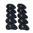 thumbnail image 4 of 10pcs Couvre-Tête de Club, Housse de Protection en Fer Doux Imperméable Portable avec Numéros, 4 of 8