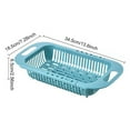 Utensils Rack Drying Collapsible Dishpan And Drainer Set Flat Drying