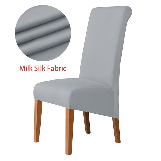 Respaldo alto y amperio; Funda Universal para silla de alta elasticidad, Jacquard, tamaño M XL, fundas para sillas, comedor, cocina, oficina, hogar, franela de maíz Tan Jianjun unisex