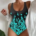 thumbnail image 2 of Bikini Tops para Mujeres Pantalones de Baño de Bikini Bottom, Traje de Baño de Cintura Alta para la Playa Y la Piscina, 2 of 3