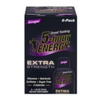 5-hour ENERGY Extra Strength Grape Dietary Supplement, 1.93 oz, 6 ct