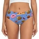 thumbnail image 1 of Fotbe Fastfoods Calzones Estampados para Mujer – Ropa Interior de Algodón, Cómoda, Suave y Elástica-Large, 1 of 6